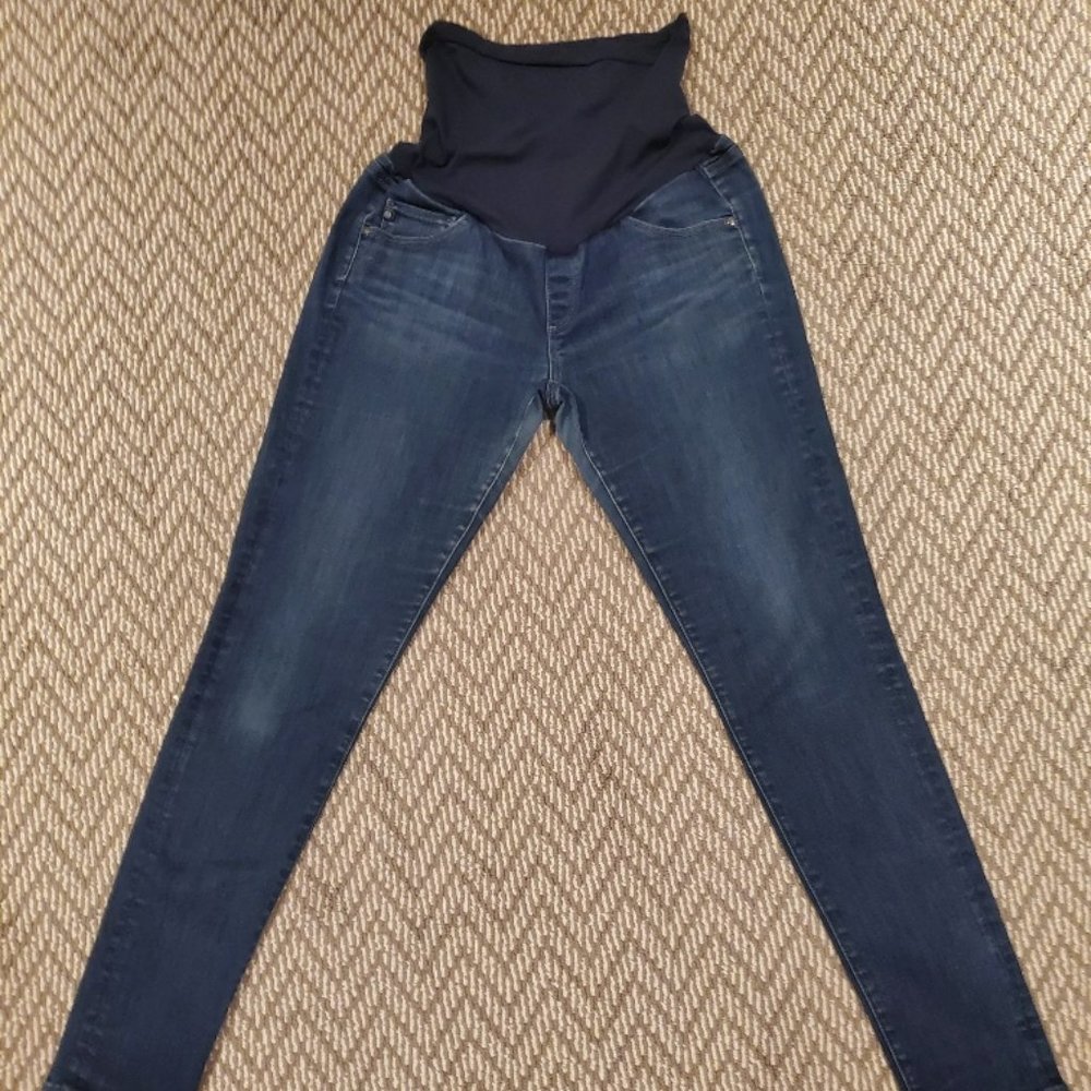 AG Secret Fit Belly Skinny Leg Maternity Jeans US 30